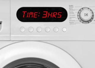 Scheduling Dryer Vent Cleaning Time - A clock or calendar image indicating the convenient and flexible scheduling options for dryer vent cleaning services on Long Island.